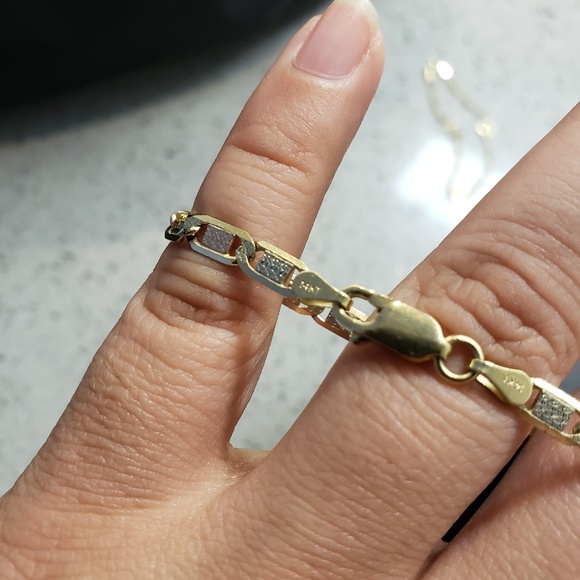 14kt gold bracelet - Picture 4 of 4